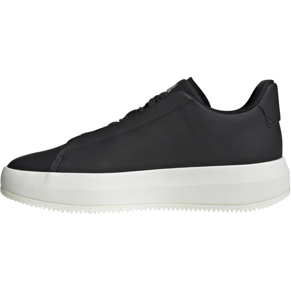 imageadidas Mens Acesmash SneakerBlackBlackWhite