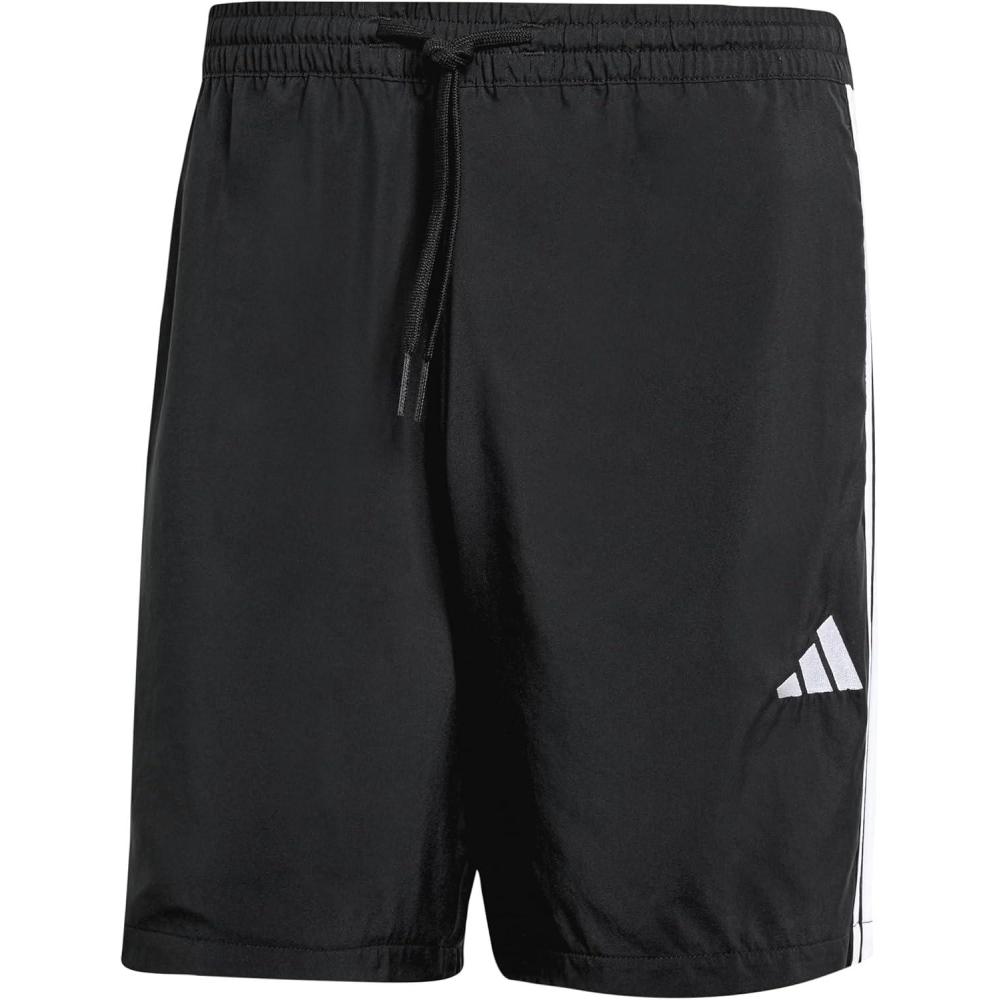 imageadidas Mens Essentials 3Stripes Chelsea 7inch ShortsBlackWhite