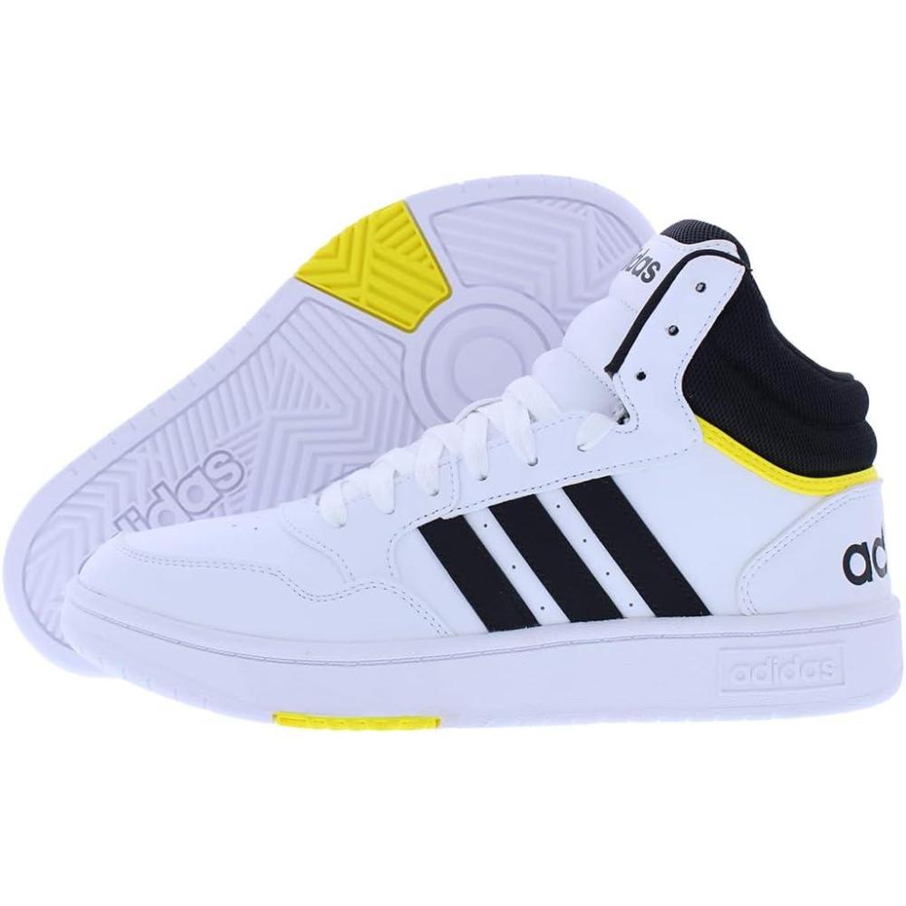 imageadidas Mens Hoops 30 Mid Basketball ShoeWhite