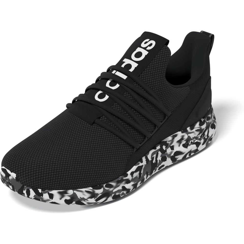 imageadidas Mens Lite Racer Adapt 70 SneakerGreySemi Impact OrangeGrey