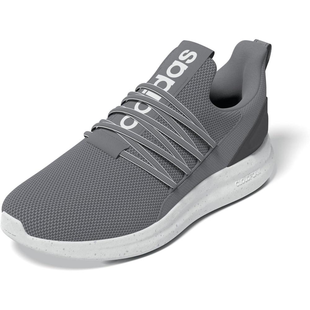 imageadidas Mens Lite Racer Adapt 70 SneakerWhiteBetter ScarletLucid Blue