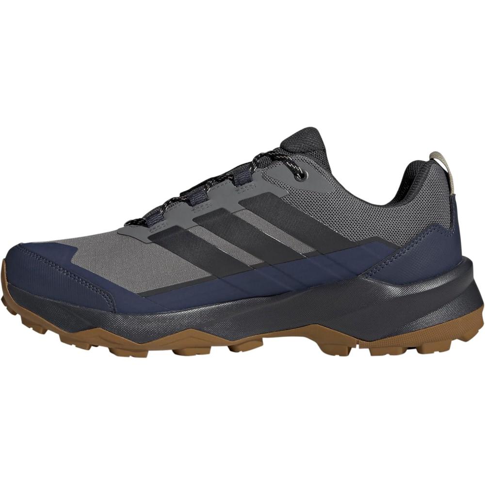 imageadidas Mens Terrex Skychaser Ax5 Goretex Hiking ShoeGreyCarbonShadow Navy