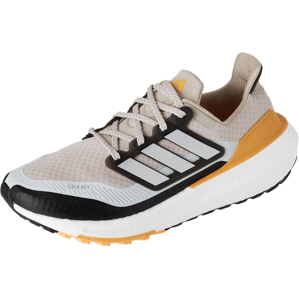 imageadidas Mens Ultraboost Light Coldrdy SneakerWonder BeigeSilver MetallicFlash Orange