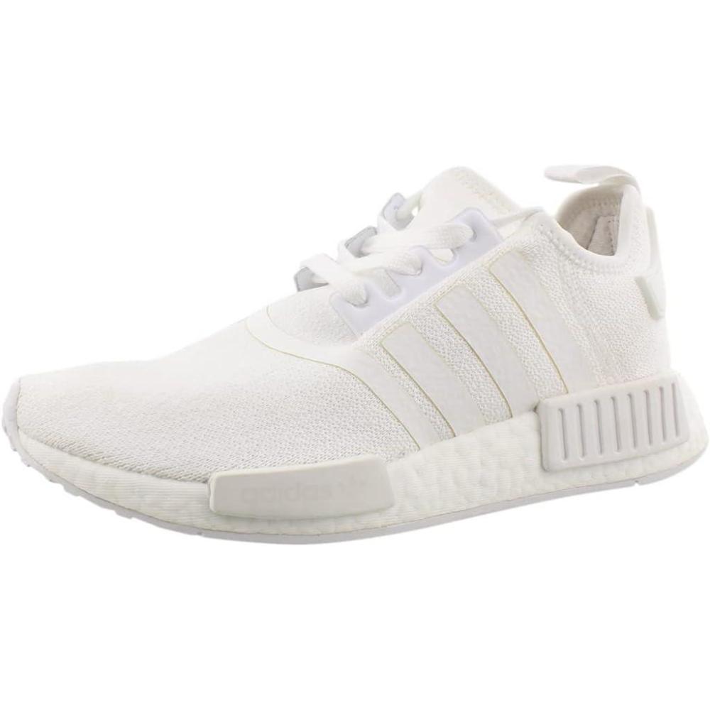 imageadidas UnisexChild NMDr1 C Little Kid SneakerWhiteWhiteWhite