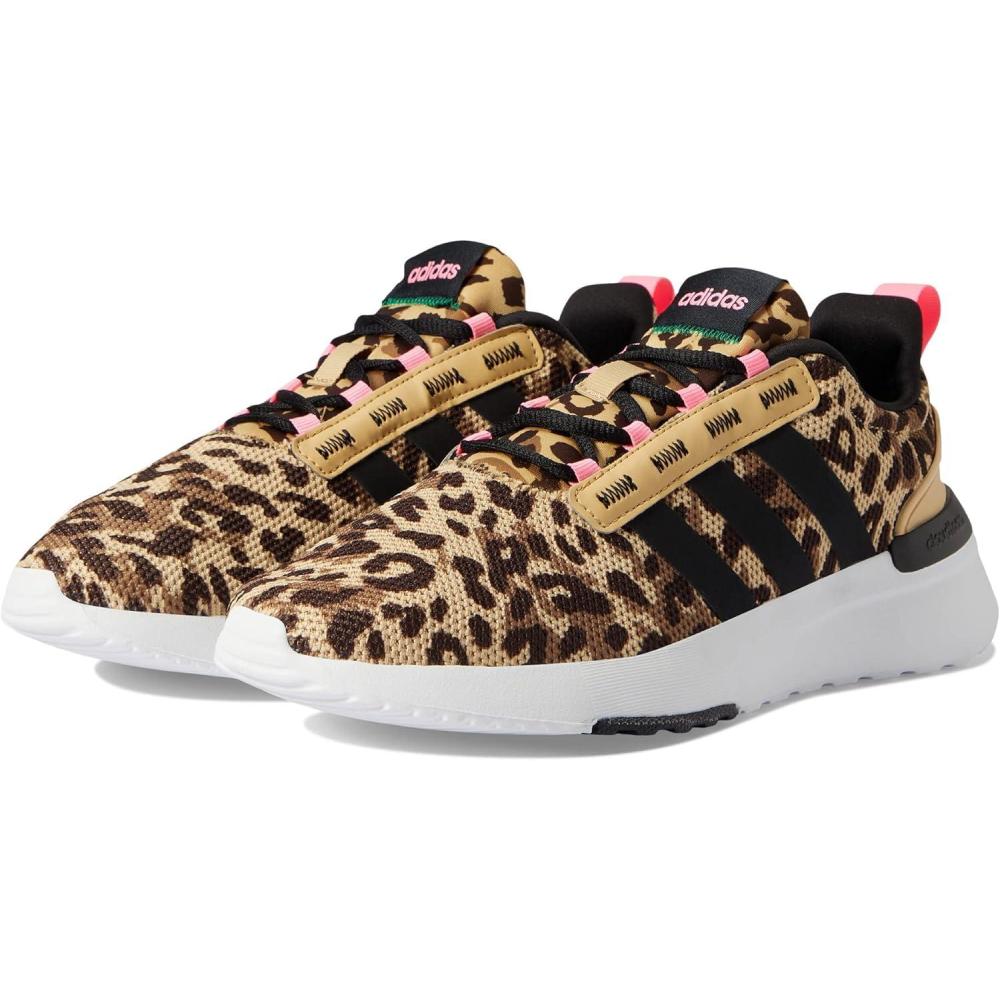 imageadidas UnisexChild Racer TR21 Running ShoeBeam PinkBlackGreen