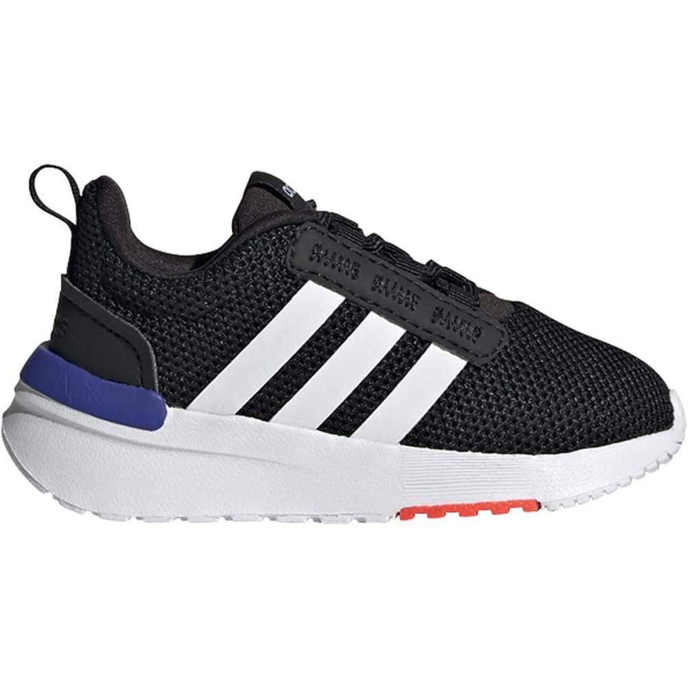 imageadidas UnisexChild Racer TR21 Running ShoeBlackWhiteSonic Ink