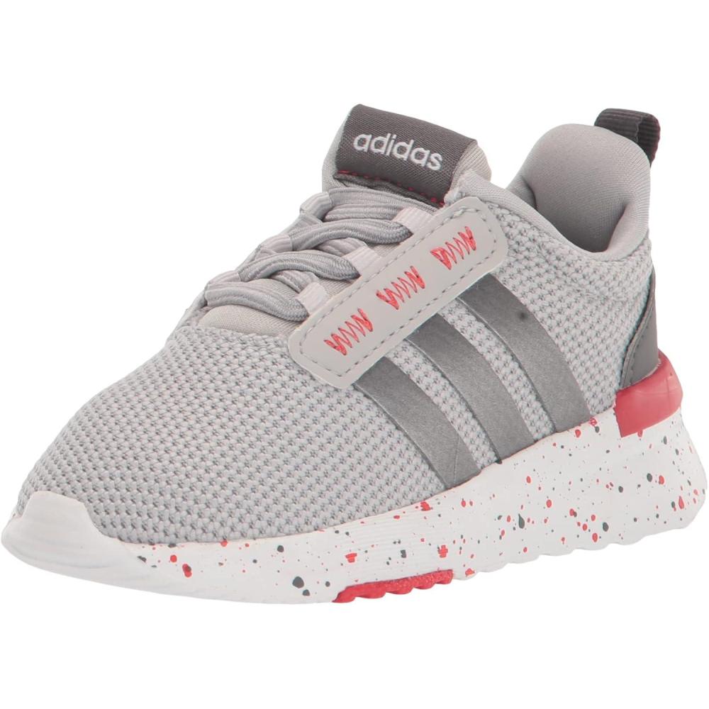 imageadidas UnisexChild Racer TR21 Running ShoeGreyIron MetallicGrey