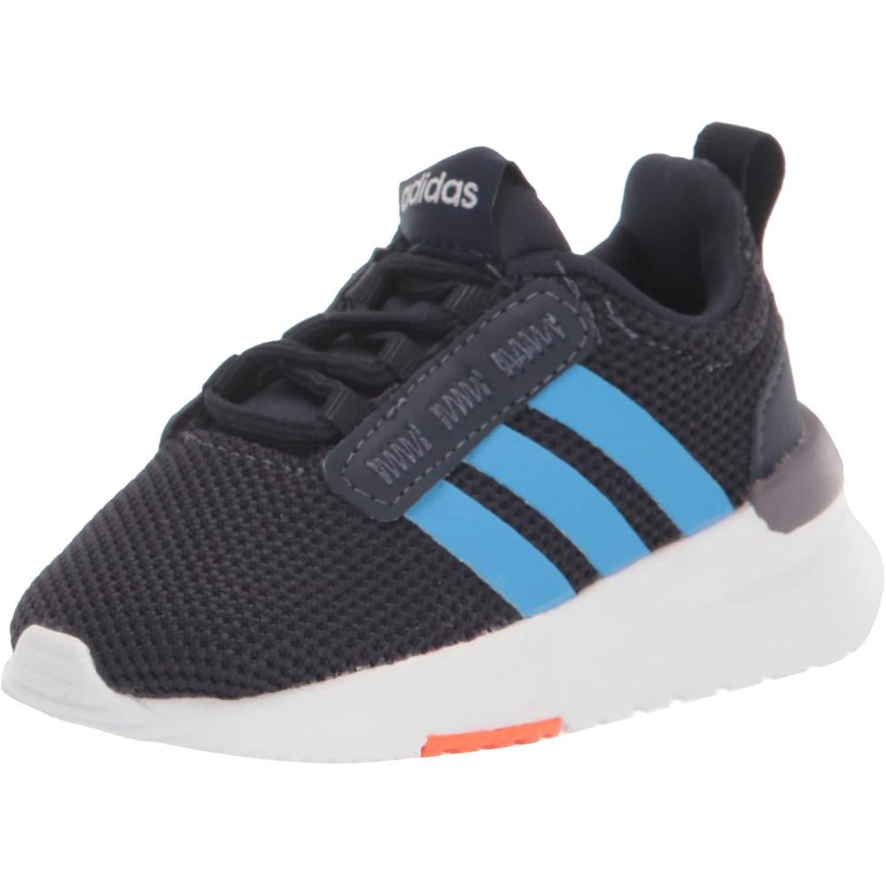 imageadidas UnisexChild Racer TR21 Running ShoeInkPulse BlueBlack