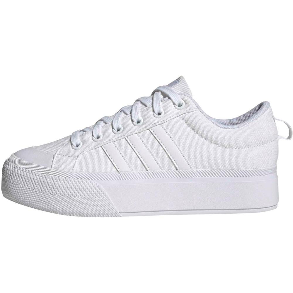 imageadidas Womens Bravada 20 Platform SneakerWhiteWhiteChalk WhiteWhite