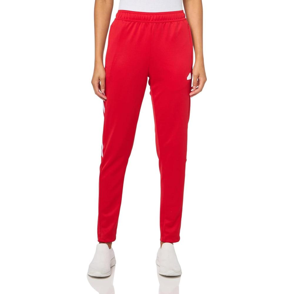 imageadidas Womens Tiro Cut 3Stripes Track PantsBetter ScarletWhite