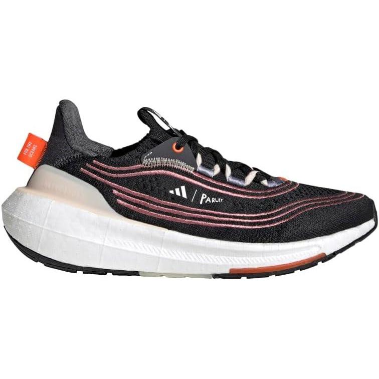 imageadidas Womens Ultraboost Light Running Shoes SneakerBlackRedWhiteblack
