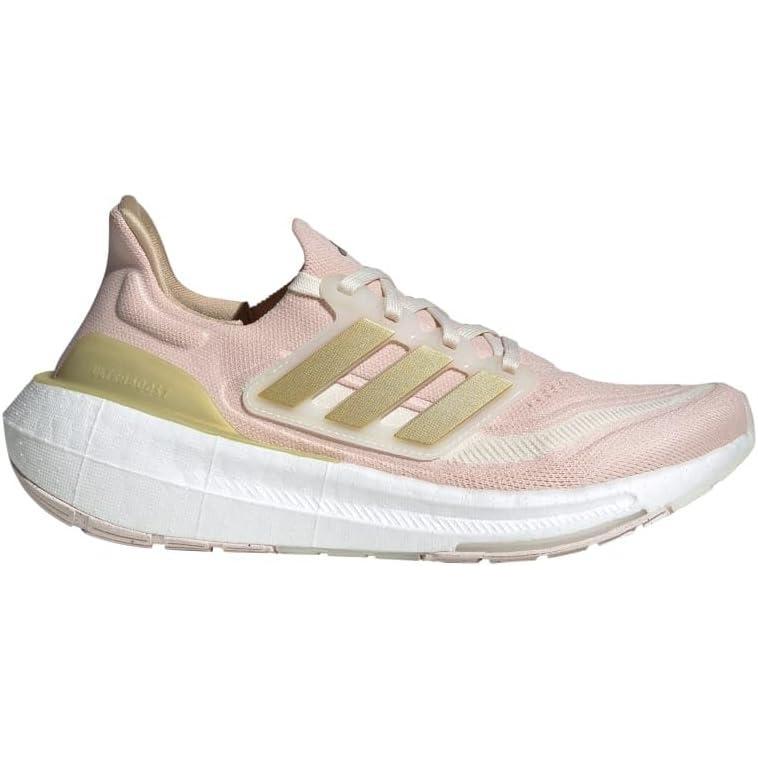imageadidas Womens Ultraboost Light Running Shoes SneakerQuartzGold Metallicpink
