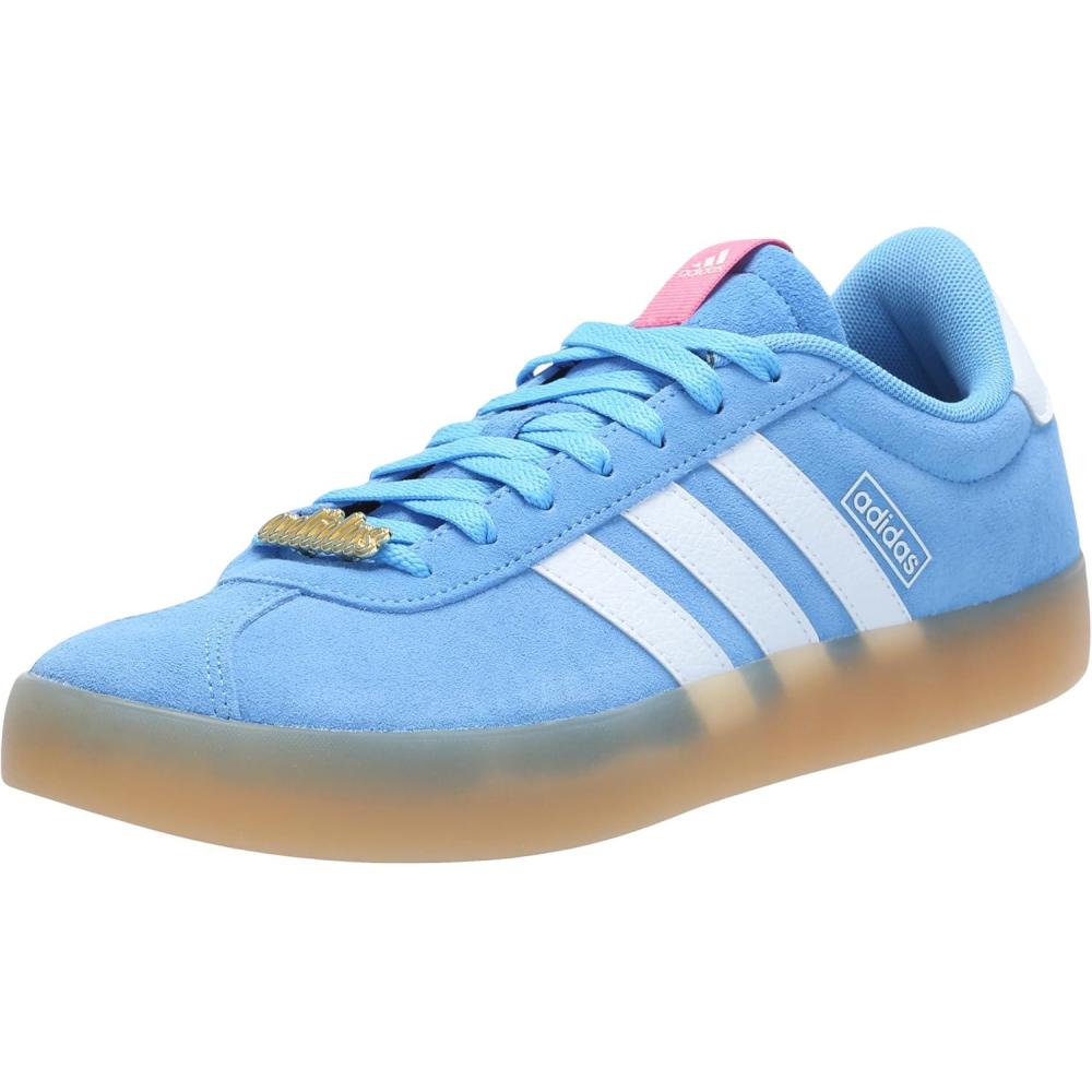 imageadidas Womens VL Court 30 SneakerBlue BurstWhitePink Fusion