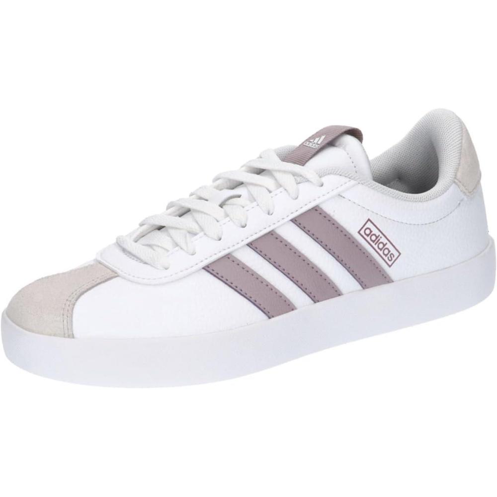 imageadidas Womens VL Court 30 SneakerCloud White Preloved Fig Grey One