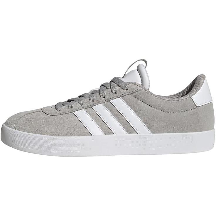 imageadidas Womens VL Court 30 SneakerGrey Two Cloud White Silver Metallic