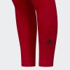 imageadidas Boys Aeroready Techfit Compression Pants TightsDark Red