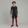 imageadidas Boys Aeroready Techfit Compression Pants TightsDark Red