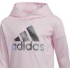 imageadidas Girls Long Sleeve Graphic Hooded Tee and Printed Tights Set