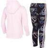 imageadidas Girls Long Sleeve Graphic Hooded Tee and Printed Tights Set