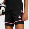 imageadidas Girls Squadra 25 ShortsBlackBlackEasy Pink
