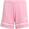 imageadidas Girls Squadra 25 ShortsBliss PinkBliss PinkWhite