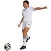 imageadidas Girls Squadra 25 ShortsWhiteWhiteBlack