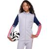 imageadidas Kids Squadra 25 Training JacketGlory GreyTeam Navy BluePure Ruby