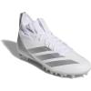 imageadidas Mens Adizero Impact2 American Football SneakerWhiteSilver MetallicWhite