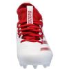 imageadidas Mens Adizero Impact2 American Football SneakerWhiteTeam Power RedWhite