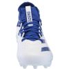 imageadidas Mens Adizero Impact2 American Football SneakerWhiteTeam Royal BlueWhite