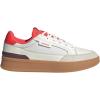 imageadidas Mens Aspyre SneakerWhiteBright RedAurora Ruby