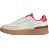 imageadidas Mens Aspyre SneakerWhiteBright RedAurora Ruby