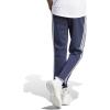 imageadidas Mens Essentials 3Stripes Fleece Open Hem PantsInk