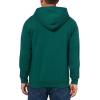 imageadidas Mens Essentials Fleece 3Stripes Hoodie Athletic Outerwear Casual  RedCollegiate GreenWhite