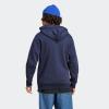 imageadidas Mens Essentials Fleece 3Stripes Hoodie Athletic Outerwear Casual  RedInk