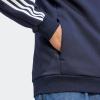 imageadidas Mens Essentials Fleece 3Stripes Hoodie Athletic Outerwear Casual  RedInk