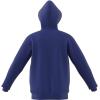 imageadidas Mens Essentials Fleece 3Stripes Hoodie Athletic Outerwear Casual  RedSemi Lucid Blue