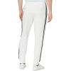 imageadidas Mens Essentials Fleece Tapered Cuff 3Stripes PantsWhiteBlack