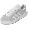 imageadidas Mens Grand Court AlphaGreyWhiteSilver Metallic
