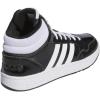 imageadidas Mens Hoops 30 Mid Basketball ShoeBlackWhiteBlack