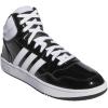imageadidas Mens Hoops 30 Mid Basketball ShoeBlackWhiteBlack