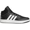 imageadidas Mens Hoops 30 Mid Basketball ShoeBlackWhiteGrey Six