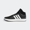 imageadidas Mens Hoops 30 Mid Basketball ShoeBlackWhiteGrey Six