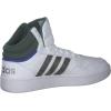 imageadidas Mens Hoops 30 Mid Basketball ShoeFtwr White Green Oxide Team Royal Blue