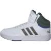 imageadidas Mens Hoops 30 Mid Basketball ShoeFtwr White Green Oxide Team Royal Blue