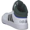 imageadidas Mens Hoops 30 Mid Basketball ShoeFtwr White Green Oxide Team Royal Blue