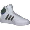 imageadidas Mens Hoops 30 Mid Basketball ShoeFtwr White Green Oxide Team Royal Blue
