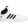 imageadidas Mens Hoops 30 Mid Basketball ShoeWhiteBlackWhite