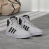 imageadidas Mens Hoops 30 Mid Basketball ShoeWhiteBlackWhite