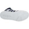 imageadidas Mens Hoops 30 Mid Basketball ShoeWhiteDark BlueDark Blue